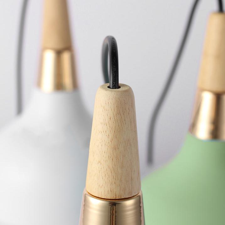 Modern Macaron Disc 1-Light Pendant Lamp