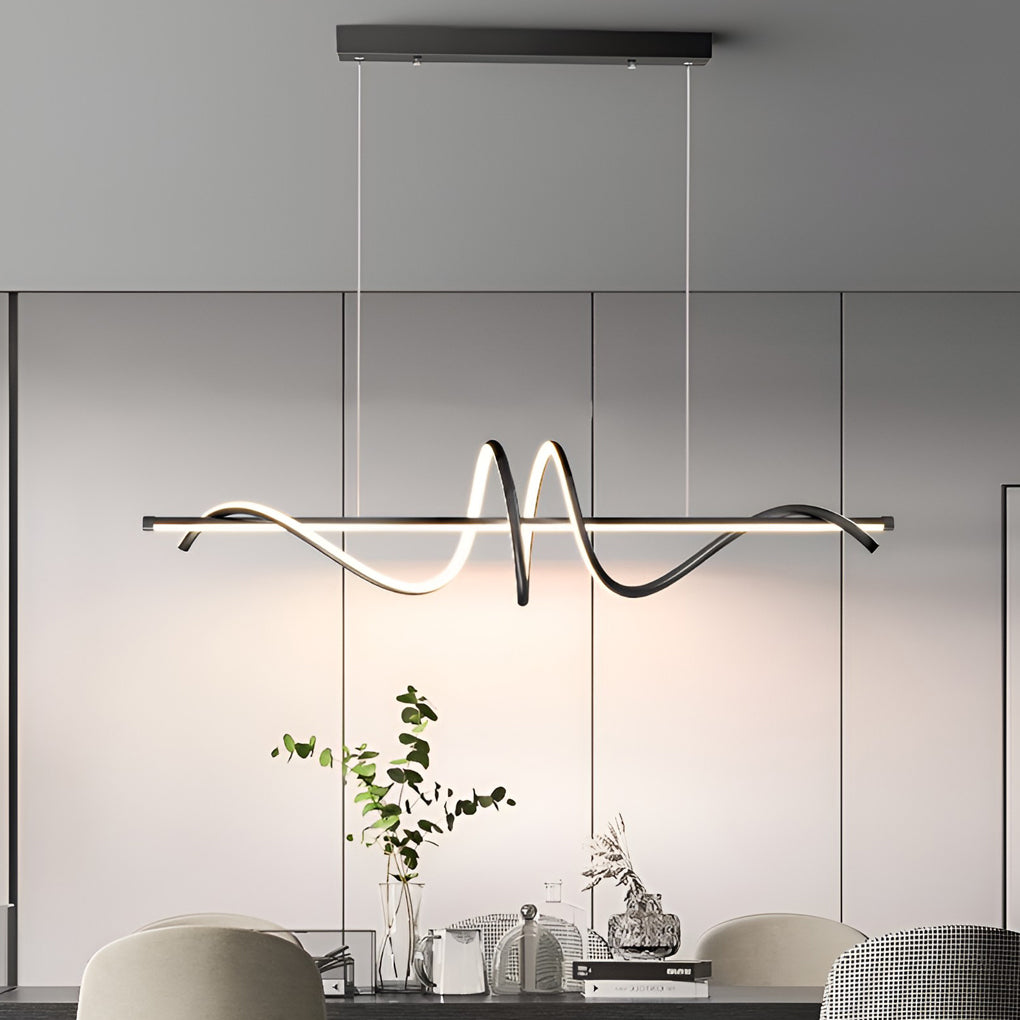 Nordic LED Dimming Ceiling Chandelier for Kitchen