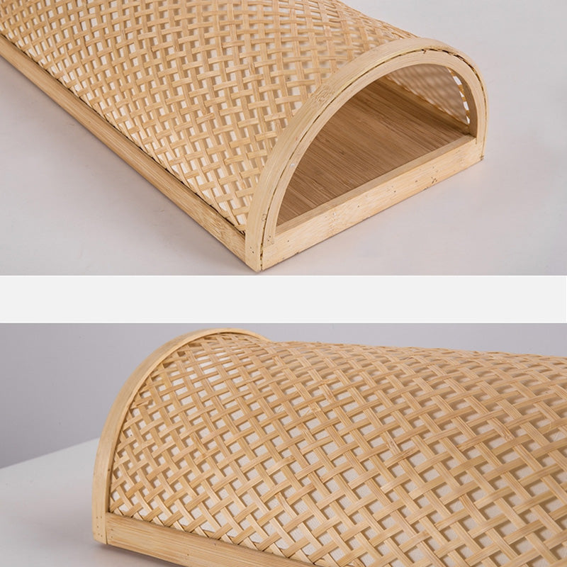 Bamboo Semicircle 2-Light Sconce