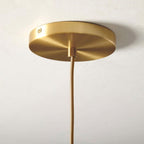 Nordic Gradient Glass Globe Pendant Light - 1-Light