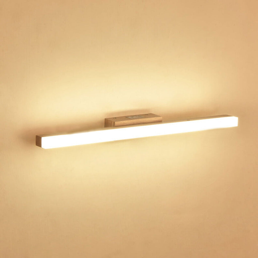 Nordic Wood LED Strip Vanity Light