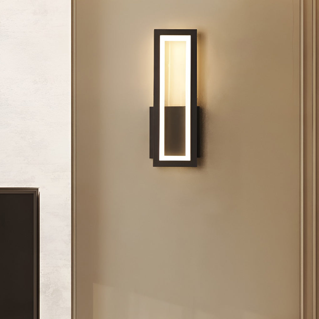 Modern Rectangular LED Wall Sconce Light Fixture