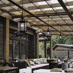 Premium Minimalist Hexagonal Aluminum and Glass Outdoor