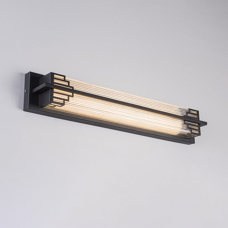Waterproof Rectangular Stainless Steel LED Wall Sconce