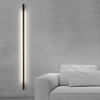 Modern Black LED Wall Lamp with Three-Step Dimming