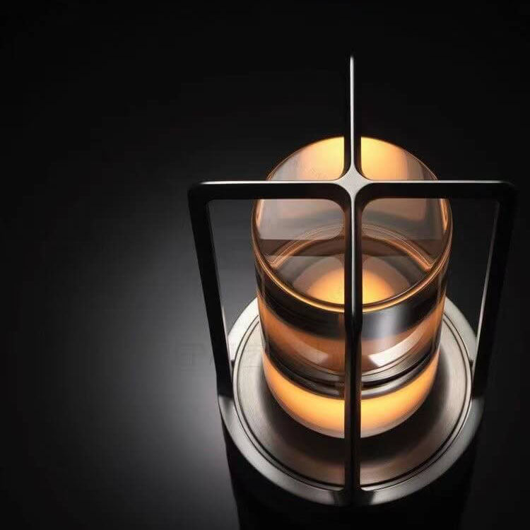 Nordic Vintage USB Rechargeable Aluminum Acrylic Table Lamp