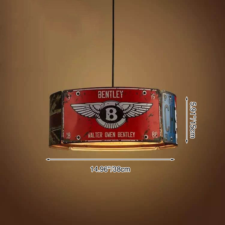Industrial Metal Chandelier