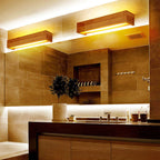 Premium Solid Wood LED Wall Sconce