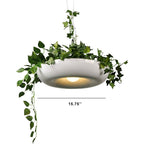 Contemporary Circle 1-Light Pendant Lamp