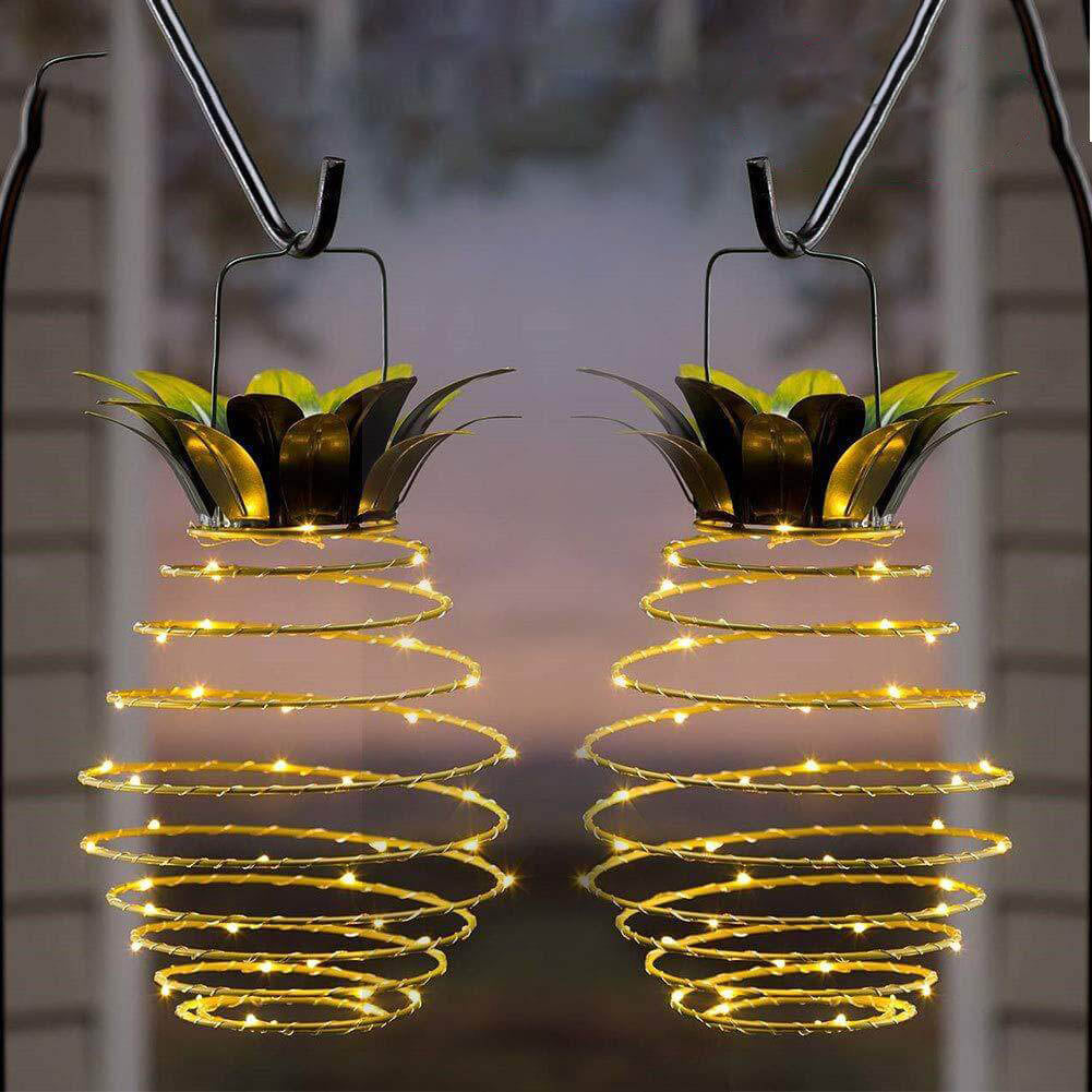 Solar Pineapple Lantern
