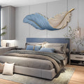 Modern LED Feather Wall Lamp - Art Deco Design