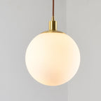 White Orb Nordic Pendant Light