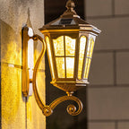 Premium European Waterproof Solar Outdoor Lantern