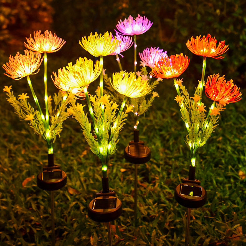 Premium Art Deco Solar LED Landscape Light - Waterproof