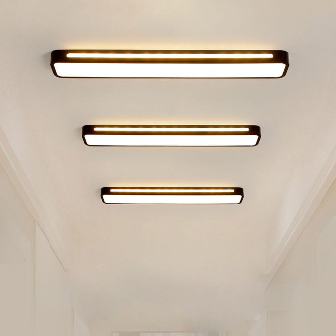 Premium Nordic Minimalist Long LED Ceiling Light
