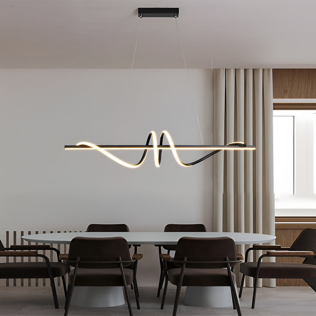 Nordic LED Dimming Ceiling Chandelier for Kitchen