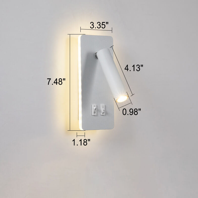 Rotatable LED Square Wall Sconce