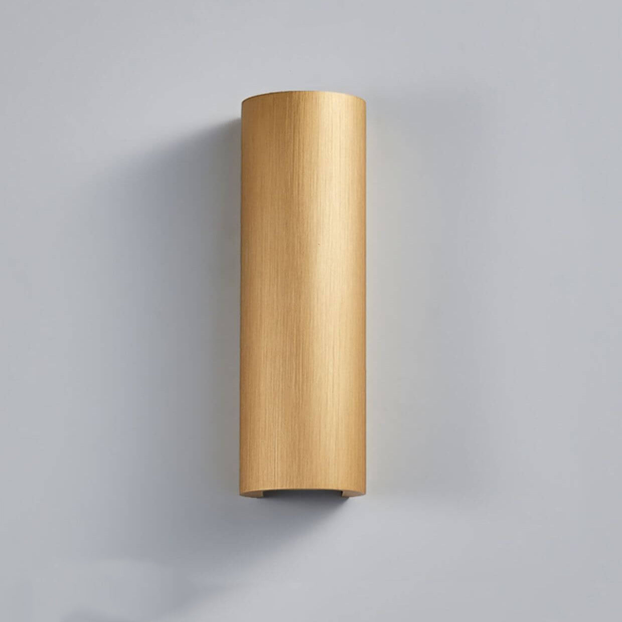 Contemporary Aluminum Cylindrical LED Wall Sconce