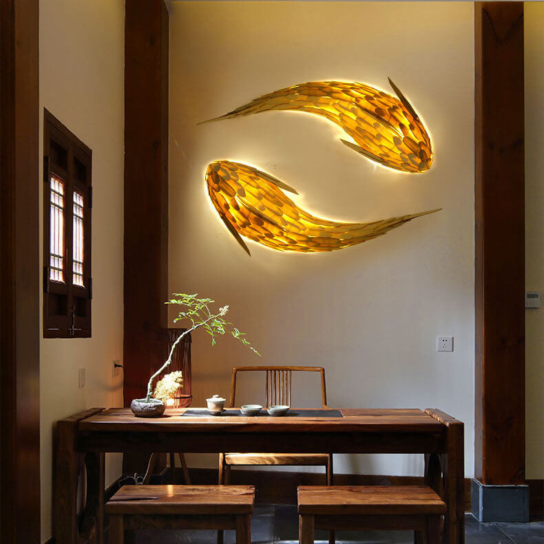 Premium Linden Wood 2/4 Light Wall Sconce