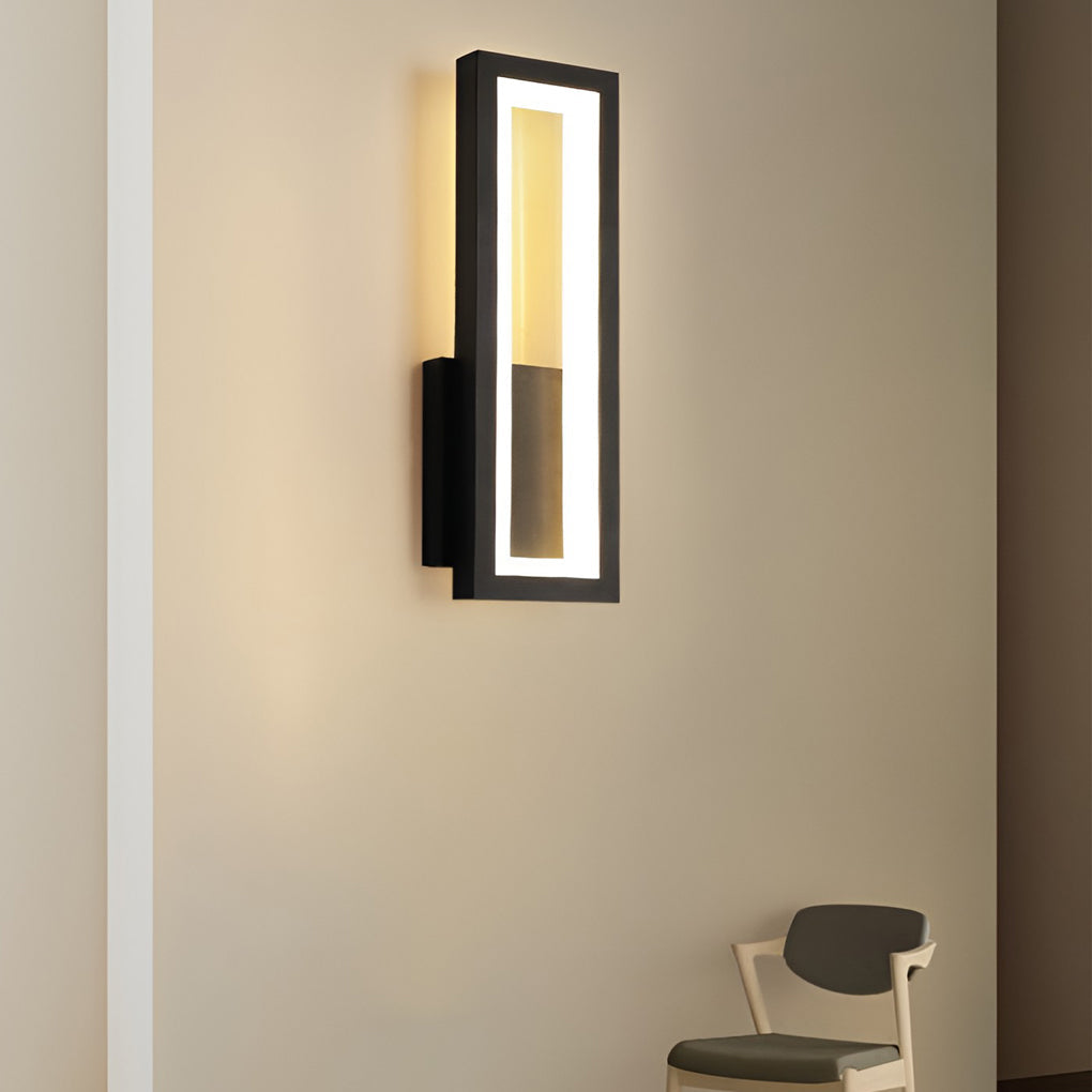 Modern Rectangular LED Wall Sconce Light Fixture