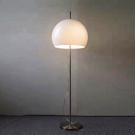 Modern Retro Mushroom Glass 2-Light Floor Lamp