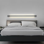 Modern Black LED Wall Lamp with Three-Step Dimming