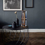Contemporary Crystal Geometric 1-Light Table Lamp
