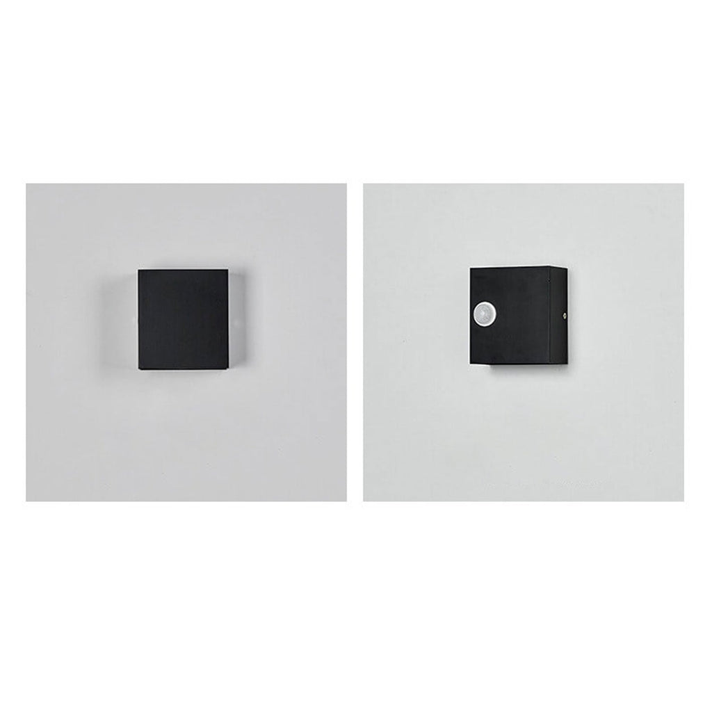 Square LED Motion Sensor Wall Sconce