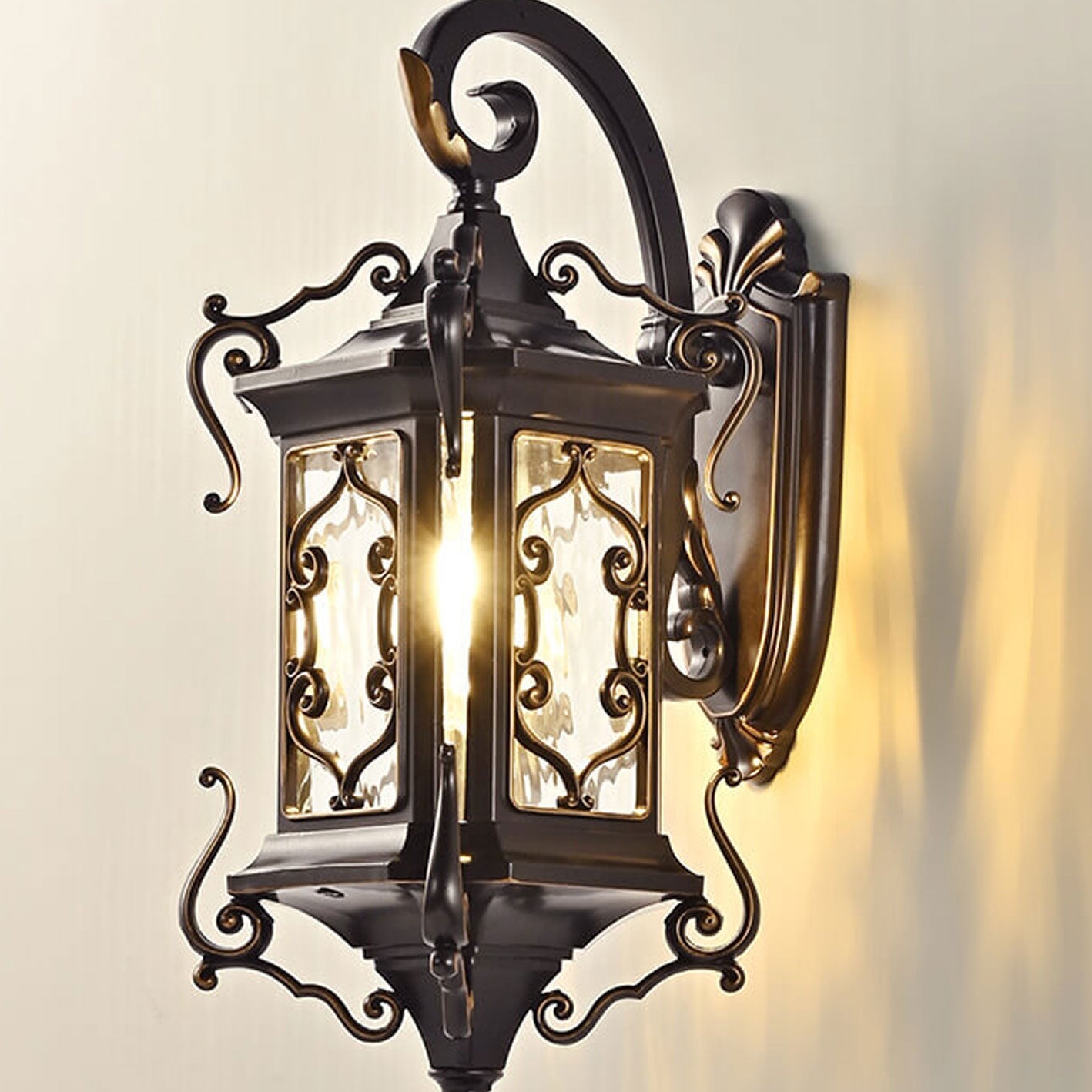 European Palace Outdoor Wall Sconce