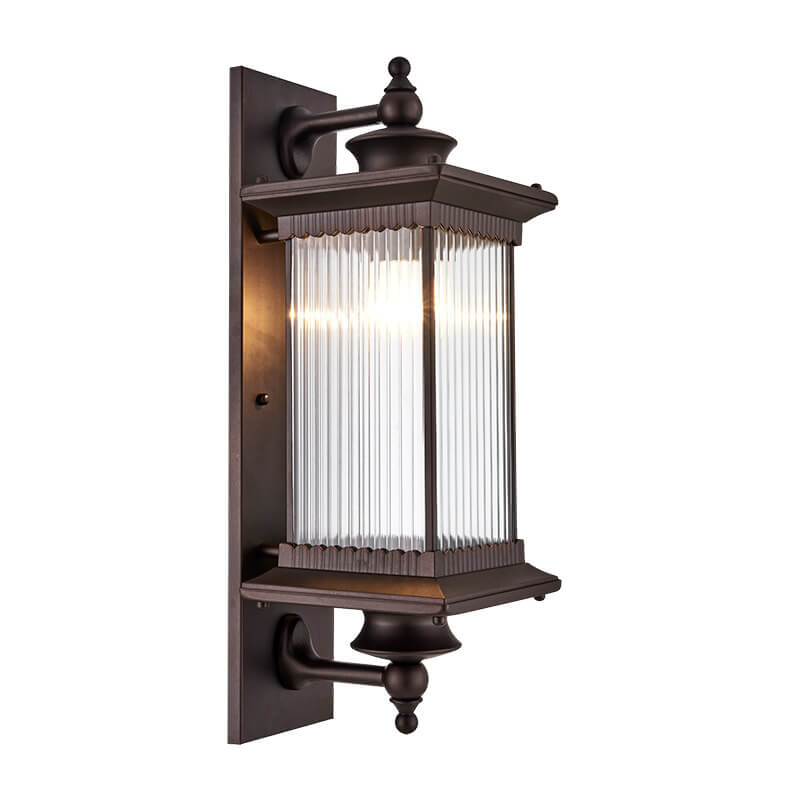 Premium Retro Rectangular Waterproof Outdoor Wall Sconce
