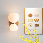 Contemporary 2-Light Bowl Sconce