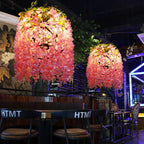 Colorful Globe Flower Chandeliers - Available in 1, 3, or 5 Lights
