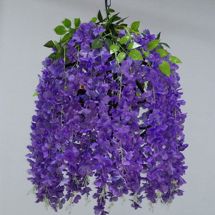 Colorful Globe Flower Chandeliers - Available in 1, 3, or 5 Lights