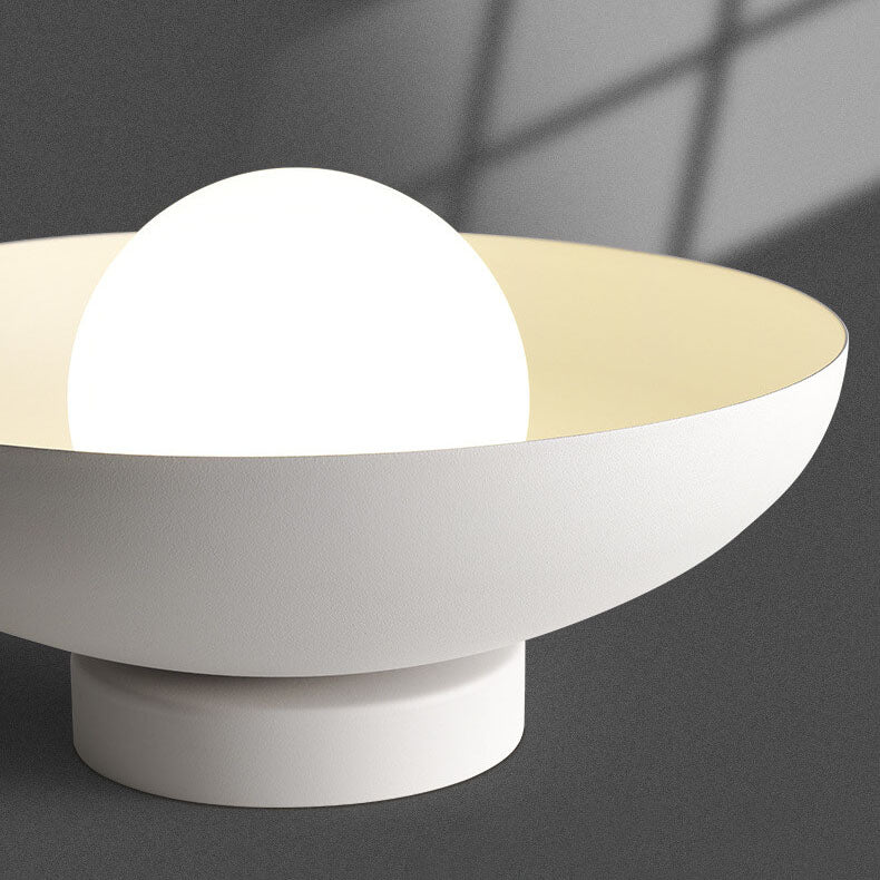 Wabi-Sabi Iron & Glass Semi-Flush Light