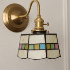 Tiffany Glass Wall Sconce