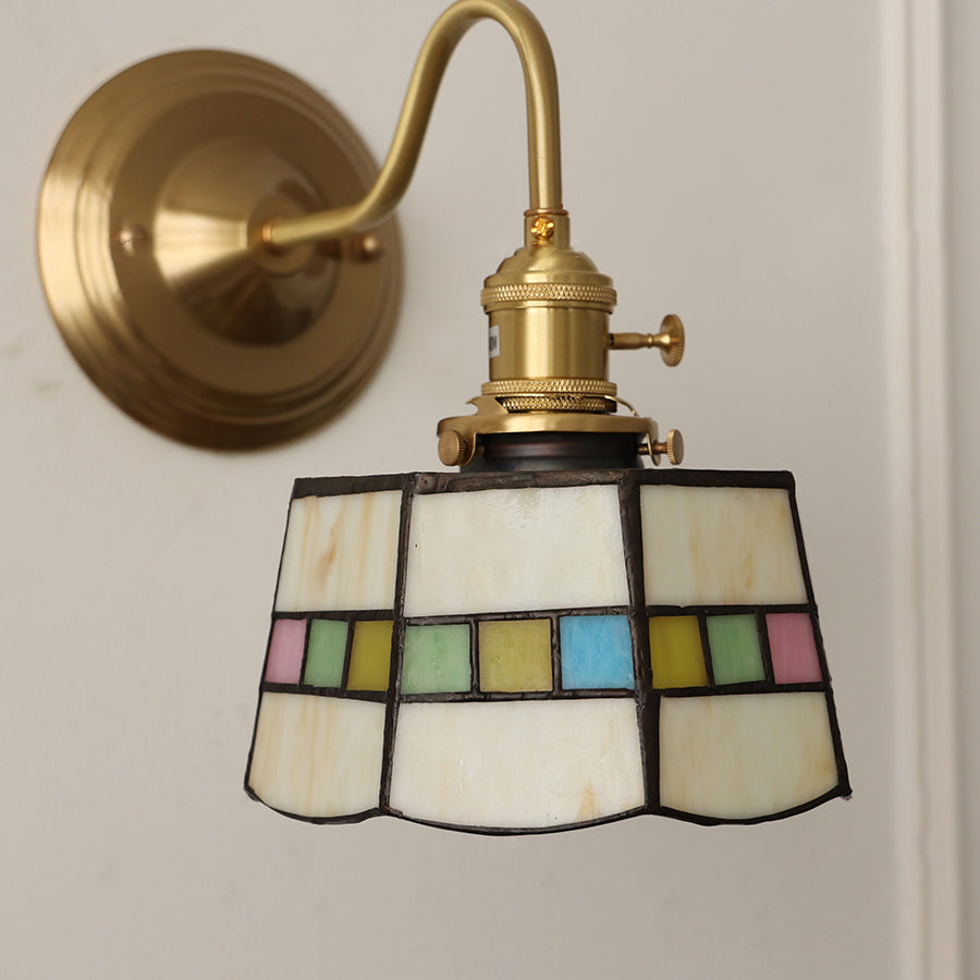 Tiffany Glass Wall Sconce