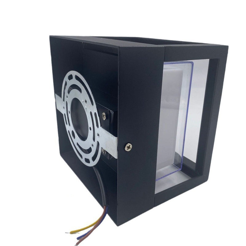 Premium Waterproof Square LED Outdoor Wall Sconce - Modern