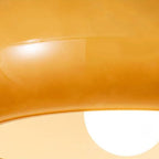 Modern Retro Round Glass Pendant Light