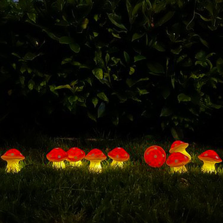 Premium Waterproof Solar LED Mushroom Garden Light String