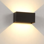 Premium Waterproof Rectangular LED Outdoor Wall Sconce