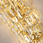 Crystal Tassel Wall Sconce