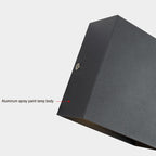 Square Aluminum LED Wall Sconce