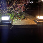 Premium Solar Square Pillar Head Light