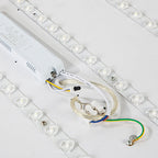 Diamond Geometry LED Flush Mount