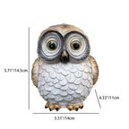 Premium Solar LED Owl Garden Light
