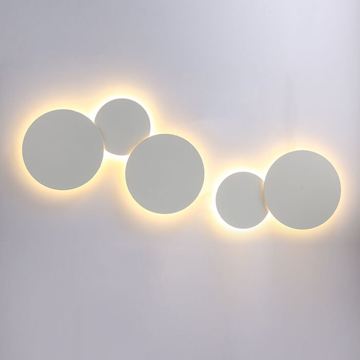 Minimalist Round Iron LED Sconce