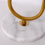 Nordic Minimalist Iron and Marble LED Floor Lamp
