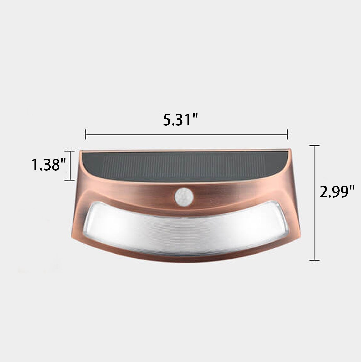 Premium Solar LED Outdoor Wall Sconce