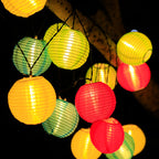 Art Deco Solar Waterproof LED String Lights - Outdoor