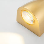 Modern Electroplated Metal LED Up and Down Wall Sconce